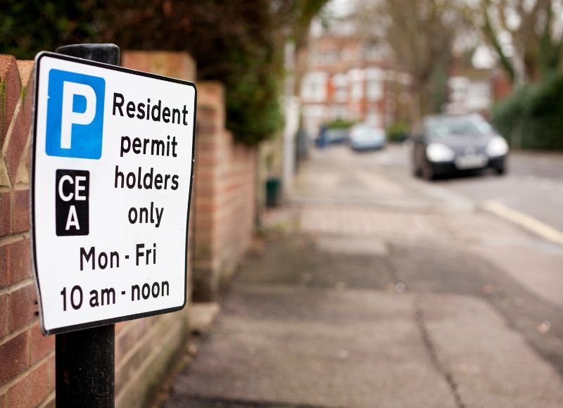 Parking restrictions for removals